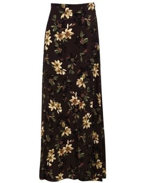 Mar De Margaritas Maxi Skirts - Noir