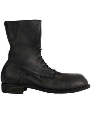 Guidi Laced Big Daddy Laarzen - Zwart