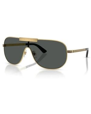 Versace Geometrische Sonnenbrille - Grün
