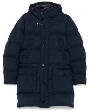 Fay Double-Front Down Jacket - Blauw