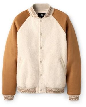 UGG Tasman Varsity Jacke - Natur