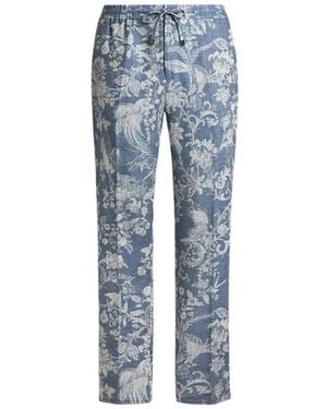 Etro Slim-Fit Trousers - Blue