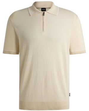 HUGO Polo Shirts - Natural