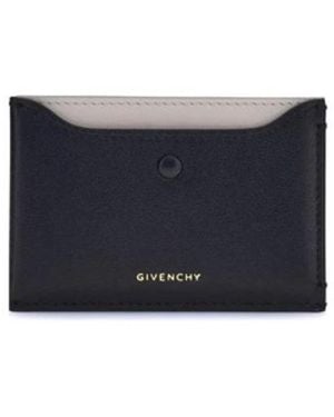 Givenchy Kartenetui Aus Kalbsleder Mit 4G-Emblem - Blau