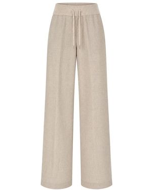 Panicale Wide Trousers - Neutre