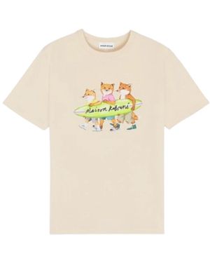 Maison Kitsuné T-Shirts - Neutro
