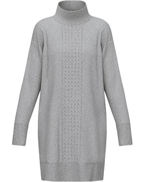 Marella Knitted Dresses - Gris