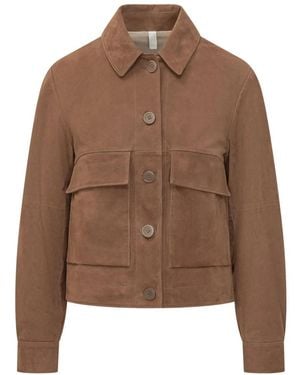 DUNO Leather Jackets - Marrón