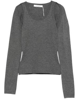 GIMAGUAS Round-Neck Knitwear - Grey