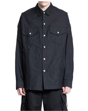 MASTERMIND WORLD Casual Shirts - Blue
