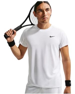 Nike Court Victory Dri-Fit Tennis Top - Wit