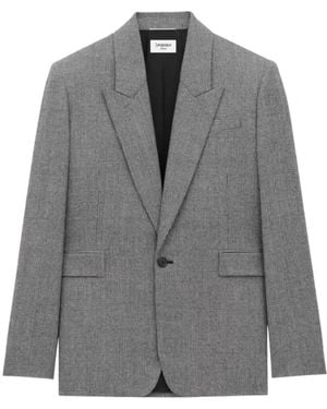 Saint Laurent Blazers - Grey