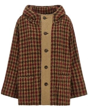 R13 Single-Breasted Coats - Brown