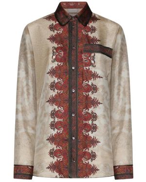 Pierre Louis Mascia Shirts - Brown