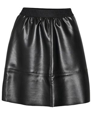 Kaffe Rokken ,Zwart ,Polyester Zwarte Kamikka Rok