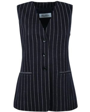 Max Mara Vests - Azul