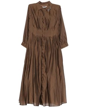 Max Mara Shirt Dresses - Marrón