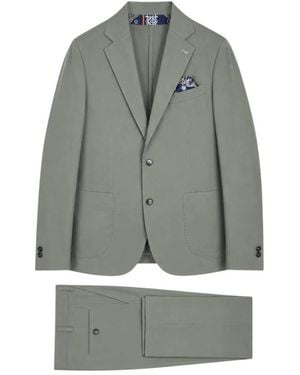 Bob Single Breasted Suits - Gris
