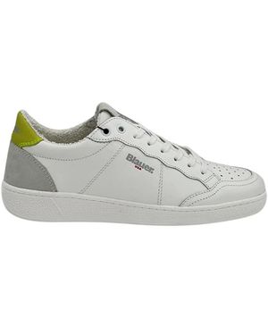 Blauer Trainers - White