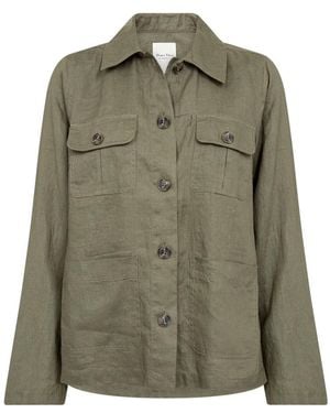 Part Two Light Jackets - Green