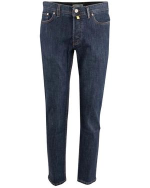 Sartorio Napoli Slim-Fit Jeans - Blue