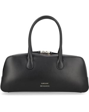 Loulou de Saison Seth Mini Handtasche - Schwarz