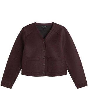 A.P.C. Light Jackets - Morado