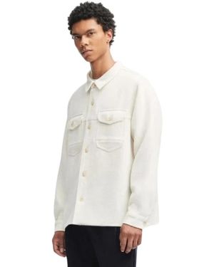 Denham Zeitloses overshirt für moderne garderobe - Weiß