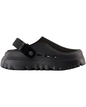 UGG Schwarze Synthetik Sandalen