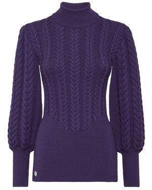 Philipp Plein Turtlenecks - Morado