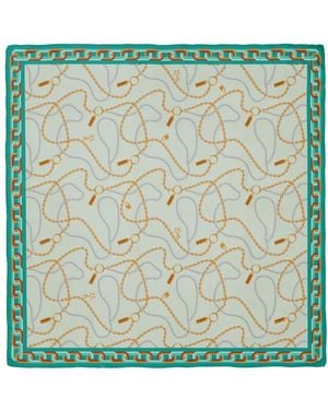 Le Parmentier Silk Scarves - Green