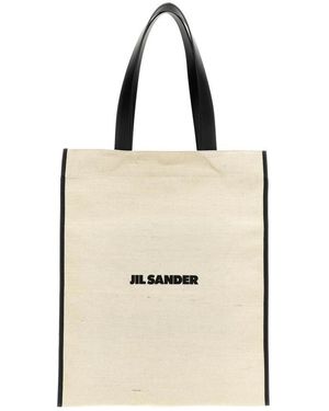 Jil Sander Tote Bags - Neutro