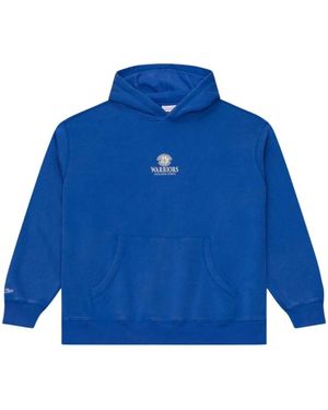 Mitchell & Ness Fitness ,Blauw ,Katoen Nba Core Essentials Fleece Hoodie