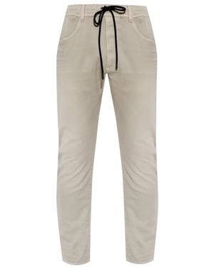 DIESEL Slim-Fit Trousers - Gris