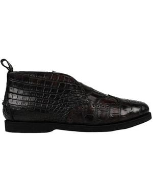 Kiton Ankle Boots - Black