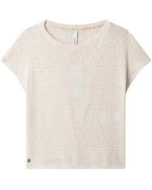 Australian Round-Neck Knitwear - Blanco