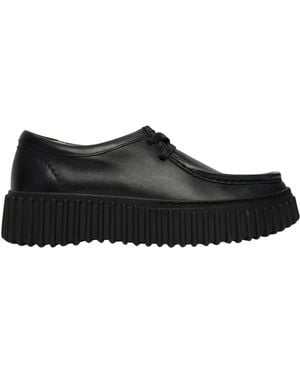 Clarks Laced Shoes - Nero