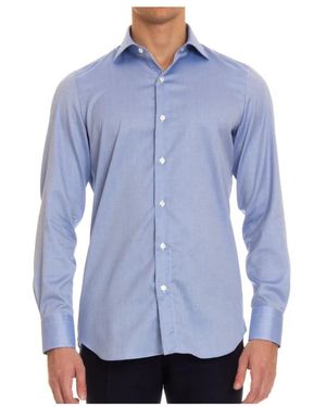 Finamore 1925 Casual Shirts - Blue