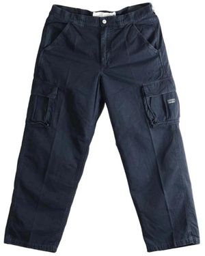 ERL Straight Trousers - Bleu