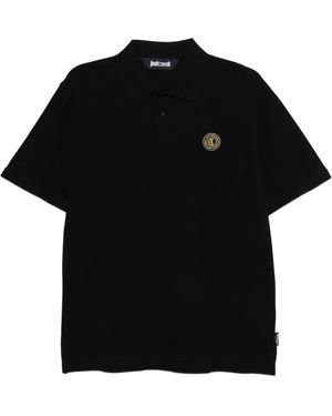 Just Cavalli Polo Shirts - Black