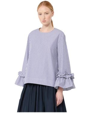 Max Mara Overhemden ,Paars ,Shirts