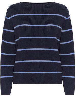 Ichi Round-Neck Knitwear - Blu