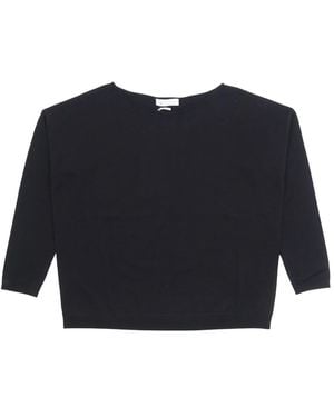 Biancalancia Round-Neck Knitwear - Black