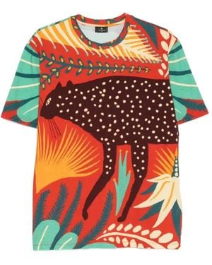 Etro T-Shirt - Rot