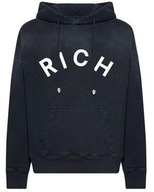 John Richmond Hoodies - Azul