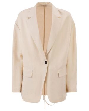 Brunello Cucinelli Jassen ,Blazers - Naturel