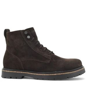 Birkenstock Lace-Up Boots - Black