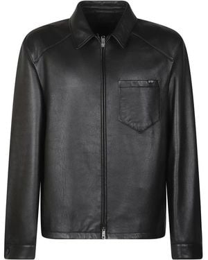 Prada Leather Jackets - Negro