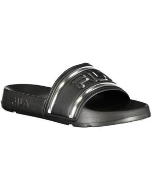 Fila Schoenen ,Zwart ,Morro Bay Logo Slipper