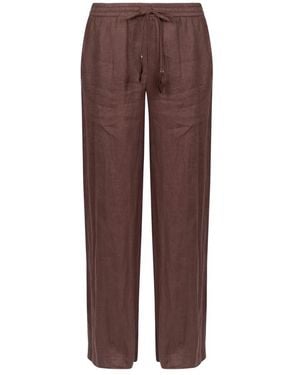 Ottod'Ame Straight Trousers - Bruin
